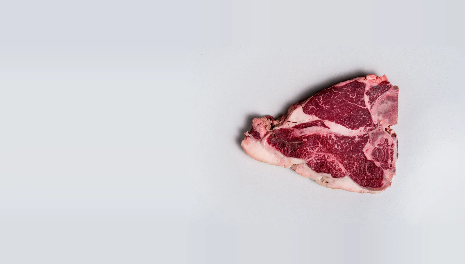 A porterhouse steak